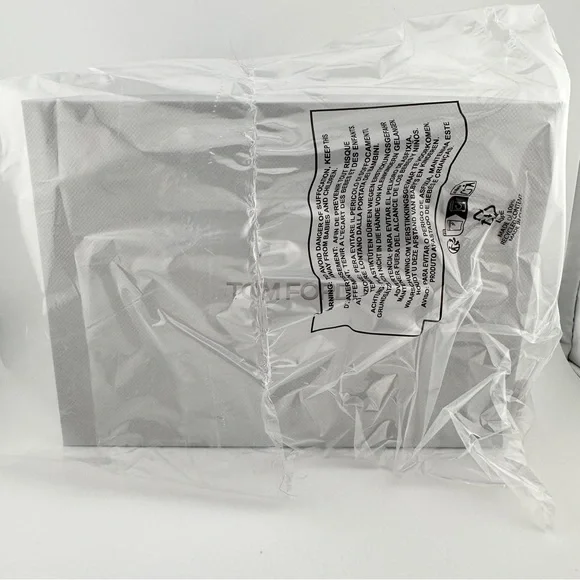 🆕 TOM FORD “Leather” Mahogany Cosmetic Bag NIB - Picture 8 of 10